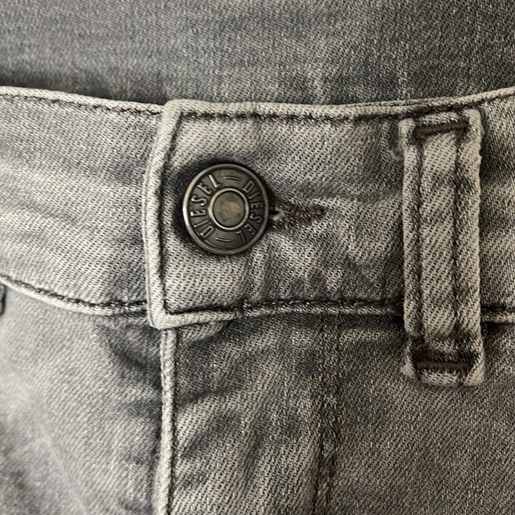 Diesel women 0885J stretch jeans gray - Picture 2 of 7